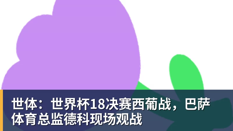 九游体育世体：世界杯18决赛西葡战，巴萨体育总监德科现场观战